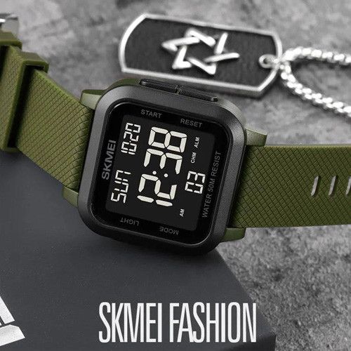 Годинники наручні 1894AGBK SKMEI, ARMY GREEN/BLACK