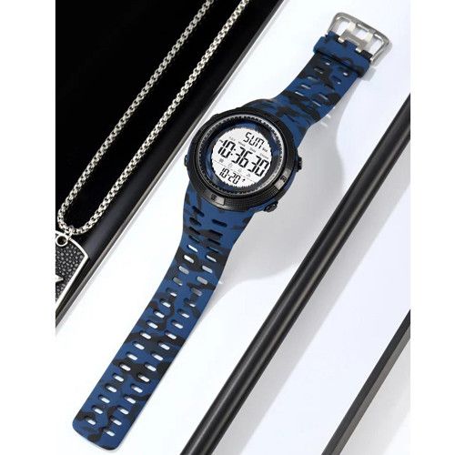 Годинники наручні 2070CMBUWT SKMEI, BLUE CAMO-WHITE