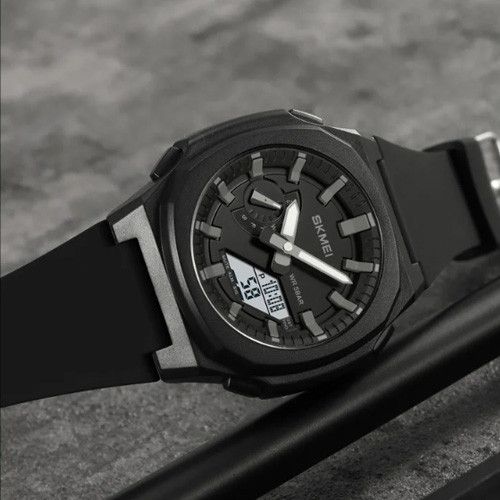 Годинники наручні 2091BKGYWT SKMEI, BLACK/GREY-WHITE