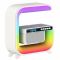 Light Sound Machine XM-G3, RGB нічник, годинник, бездротова зарядка, Bluetooth колонка