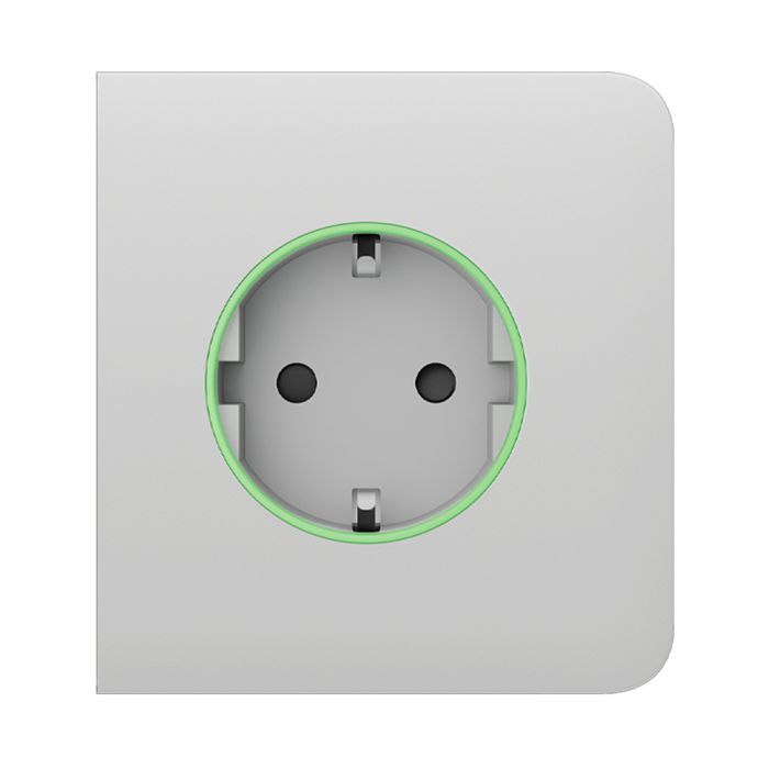 Бічна панель Ajax SideCover (type F) white для вбудованої розетки