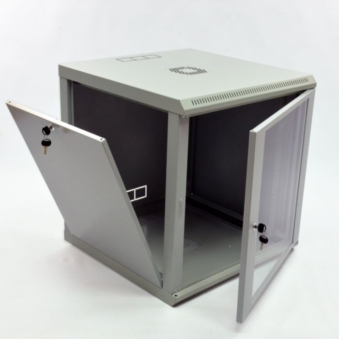 Шафа серверна CMS 12U 600 х 600 х 640 UA-MGSWL126G для мережевого обладнання