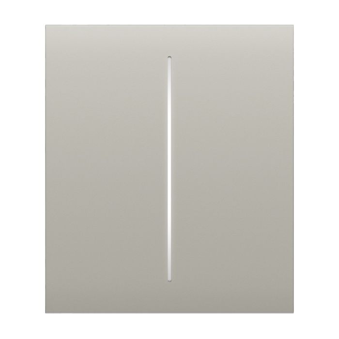 Кнопка Ajax CenterButton (2-gang) oyster для двоклавішного вимикача