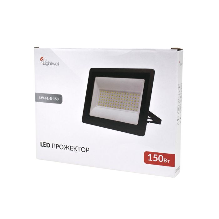 Комплект із 3-х прожекторів світлодіодних Lightwell LW-FL-B-150 150 W