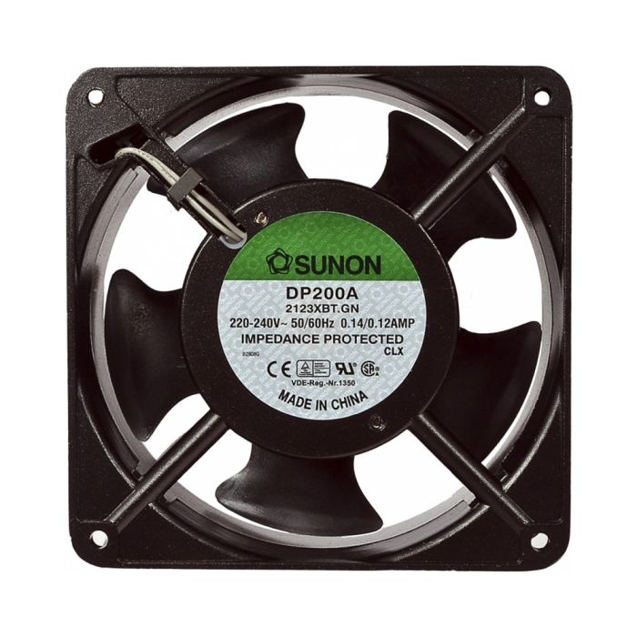 Вентилятор до шаф на підшипниках 120 х 120 х 38 мм