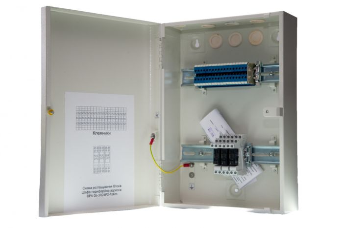 Шафа периферійна адресна СКБ Електронмаш - ВРА 05 для пожежної сигналізації
