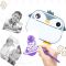 Дитячий фотоапарат з термодруком M05 GREY PENGUIN