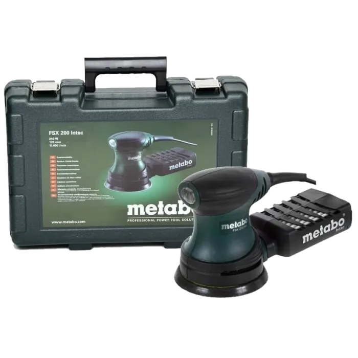 Metabo FSX 200 Intec (609225500) Ексцентрикова шліфмашина
