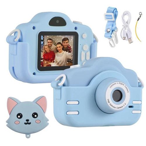 Дитячий фотоапарат A3S, BLUE
