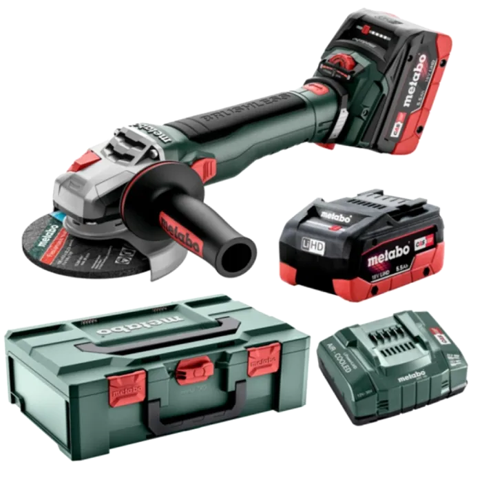 Metabo WVB 18 LT BL 11-125 Quick (613057660) Акумуляторна кутова шліфувальна машина