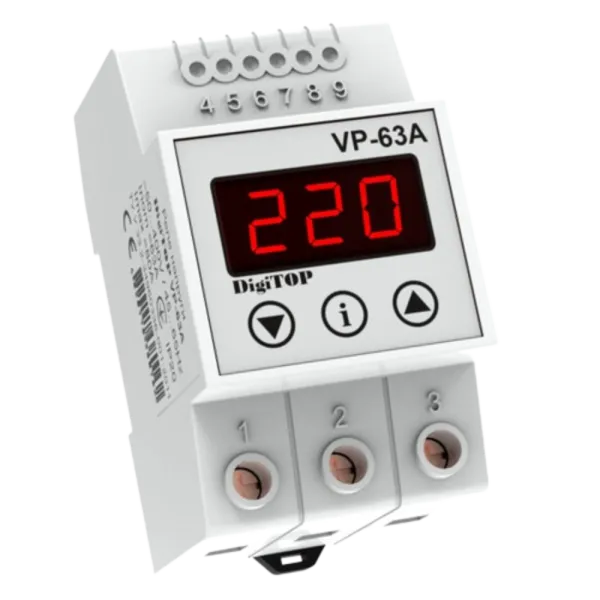 DigiTop VP-63A Реле напруги
