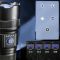 Ліхтар AK180 WHITE LASER LED PM30-TG, 1х38650, Power Bank, ЗП Type-C, zoom, 5 фільтрів