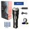 Ліхтар NIGHT VISION FLUORESCENCE AK177-1 WHITE LASER LED PM60-TG, 4х18650, Power Bank, індикація заряду, ЗП Type-C, zoom, 5