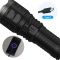 Ліхтар AK138 WHITE LASER LED PM60-TG, 4х18650, power bank, індикація заряду, ЗП Type-C, zoom, Box