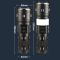 Ліхтар NIGHT VISION FLUORESCENCE AK178-1-WHITE LASER LED PM60-TG+COB, 4x18650, Power Bank, ЗП Type-C, zoom, 5 фільтрів