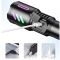 Ліхтар NIGHT VISION FLUORESCENCE W514/1143-WHITE LASER LED PM10-TG, 1x26650, Power Bank, ЗП Type-C, zoom