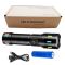 Ліхтар NIGHT VISION FLUORESCENCE CA171-D 1 РЕЖИМ  WHITE LASER LED PM10-TG, індикація заряду, 1x18650/3xAAA, ЗП Type-C, zoom, Box
