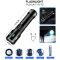 Ліхтар NIGHT VISION FLUORESCENCE CA171-D 1 РЕЖИМ  WHITE LASER LED PM10-TG, індикація заряду, 1x18650/3xAAA, ЗП Type-C, zoom, Box