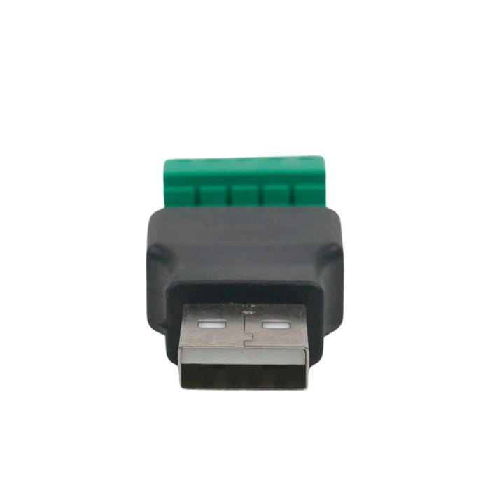 Роз'єм USB під затискач (male)