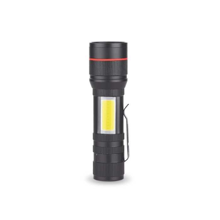 Ліхтар BL-520-T6+COB, Li-Ion акум., ЗП microUSB, zoom, Box