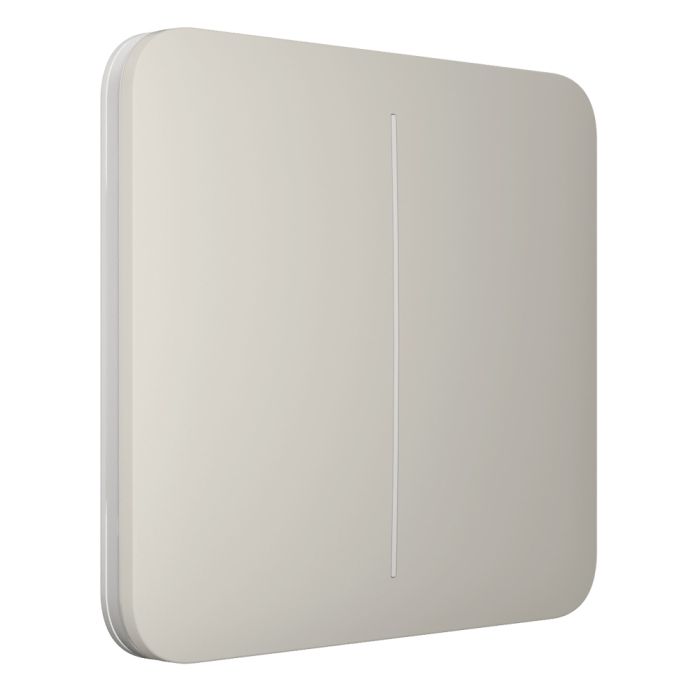 Вимикач Ajax LightSwitch 2-gang Oyster двоклавішний