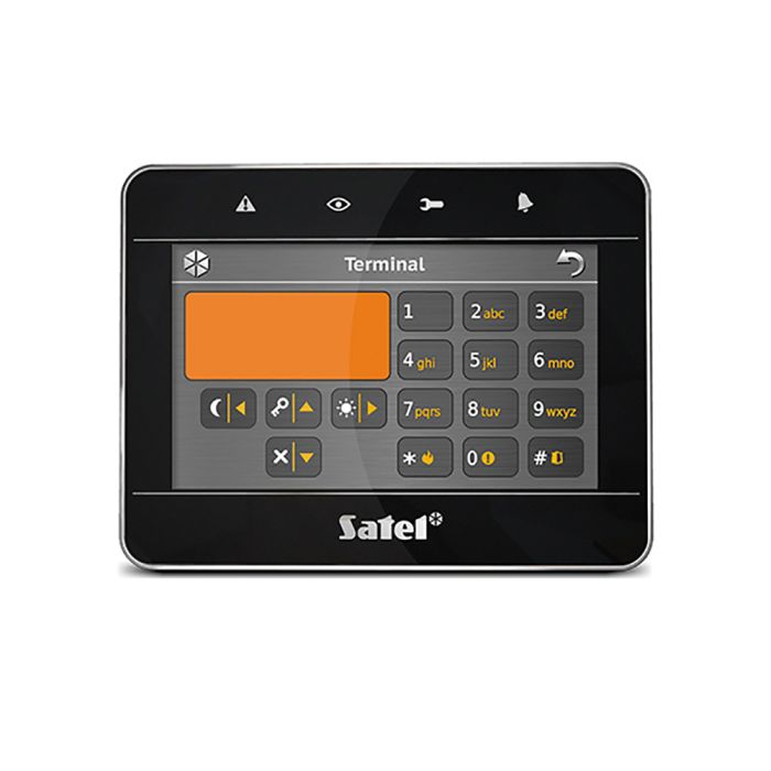 Клавіатура з сенсорним дисплеєм Satel INT-TSG-BSB