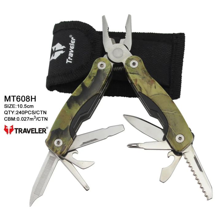 Багатофункціональний ніж (мультитул) Traveler MT-608-H/H-1 10,5см