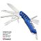 Складаний туристичний ніж Traveler 12 в 1, 9.5см 5011-LG5 Black/Blue/Red