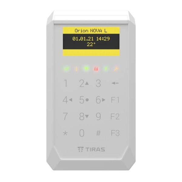 Клавіатура K-PAD OLED (white)