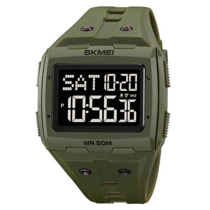 Годинники наручні 2186AG SKMEI, ARMY GREEN