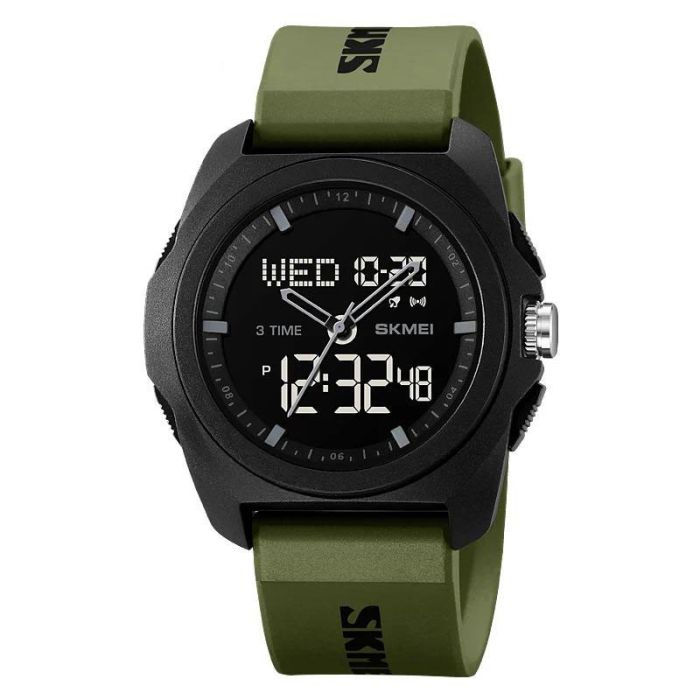 Годинники наручні 2199AG SKMEI, ARMY GREEN
