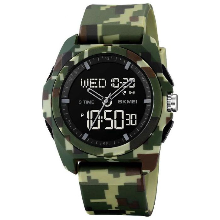 Годинники наручні 2199CMGN SKMEI, CAMO GREEN