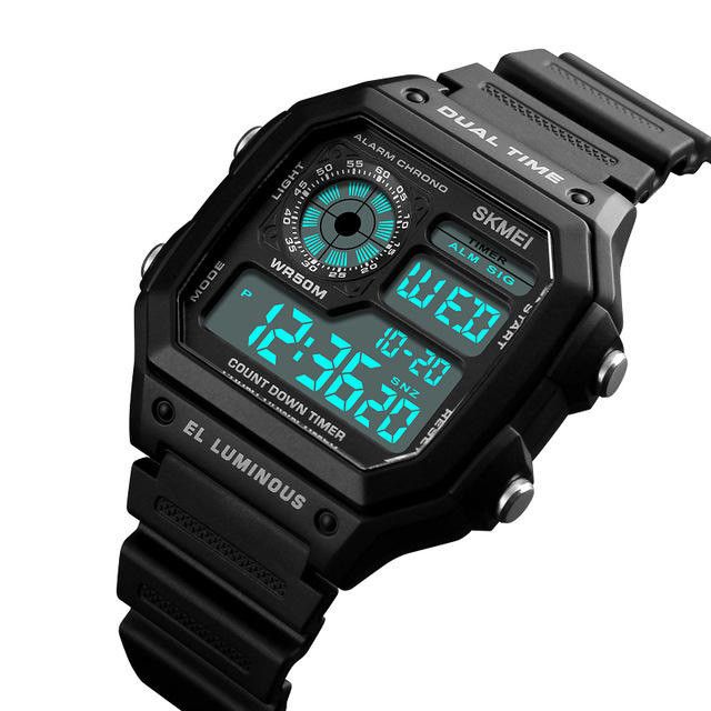 Годинники наручні 1299BK SKMEI, BLACK