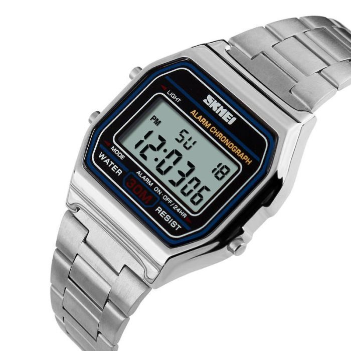 Годинники наручні 1123SI SKMEI, SILVER
