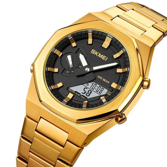 Годинники наручні 1816GDBK SKMEI, GOLD-BLACK