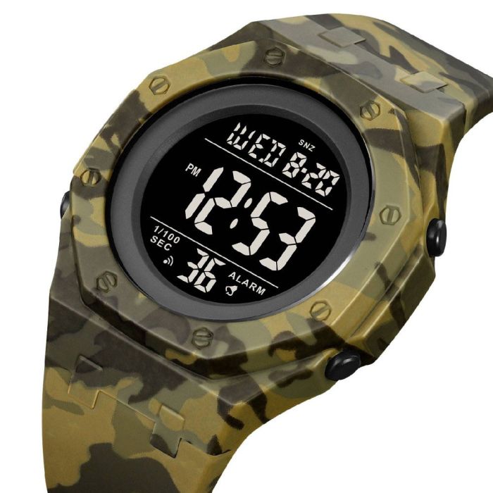 Годинники наручні 2048CMGN SKMEI, CAMO GREEN