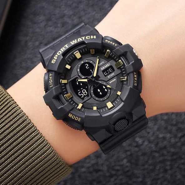 Годинники наручні 2117GD SKMEI, GOLD