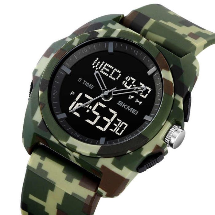 Годинники наручні 2199CMGN SKMEI, CAMO GREEN