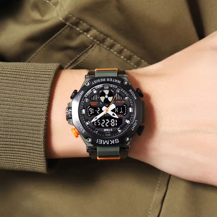 Годинники наручні 2223AG SKMEI, ARMY GREEN