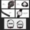 Годинники наручні 2223BK SKMEI, BLACK