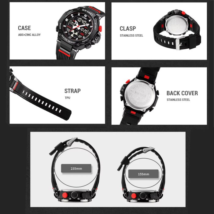 Годинники наручні 2223BK SKMEI, BLACK