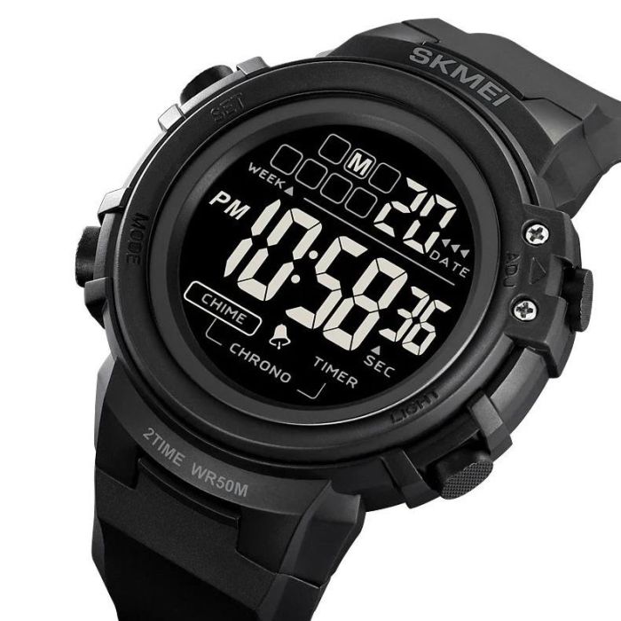 Годинники наручні 2260BKBK SKMEI, BLACK-BLACK