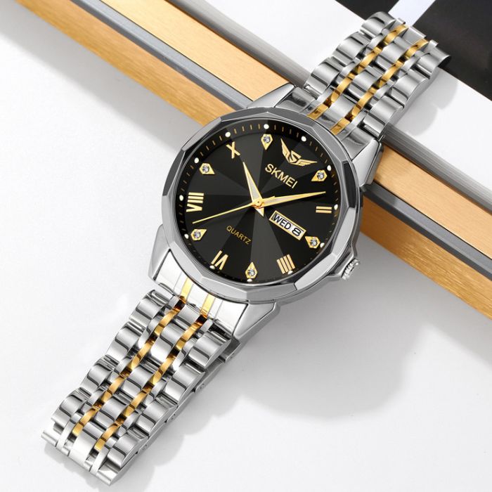 Годинники наручні 2291TGDBK SKMEI, SILVER-GOLD-BLACK