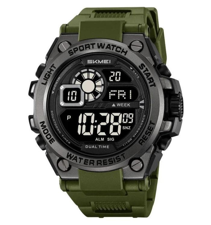 Годинники наручні 2318AG SKMEI, ARMY GREEN