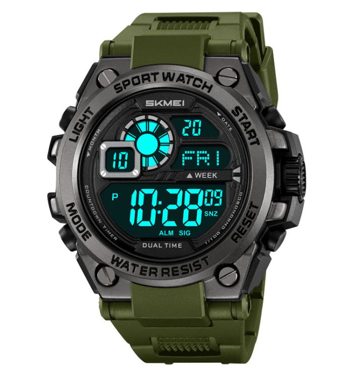 Годинники наручні 2318AG SKMEI, ARMY GREEN