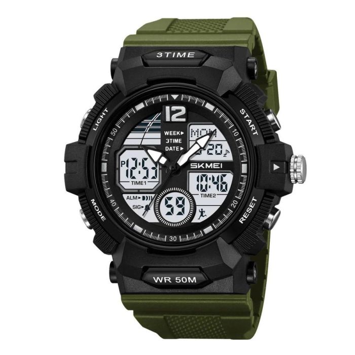 Годинники наручні 2354AG SKMEI, ARMY GREEN