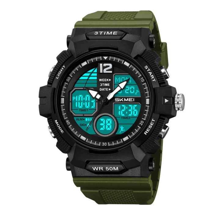 Годинники наручні 2354AG SKMEI, ARMY GREEN