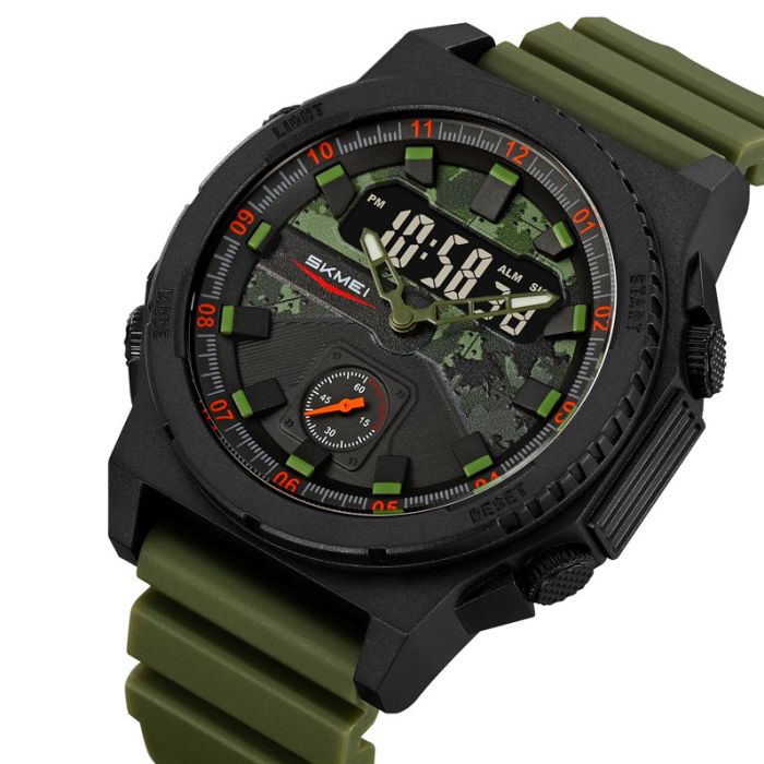 Годинники наручні 2355AG SKMEI, ARMY GREEN