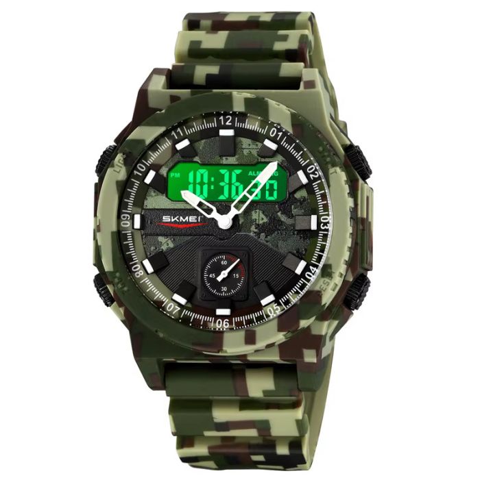 Годинники наручні 2355CMGN SKMEI, CAMO GREEN