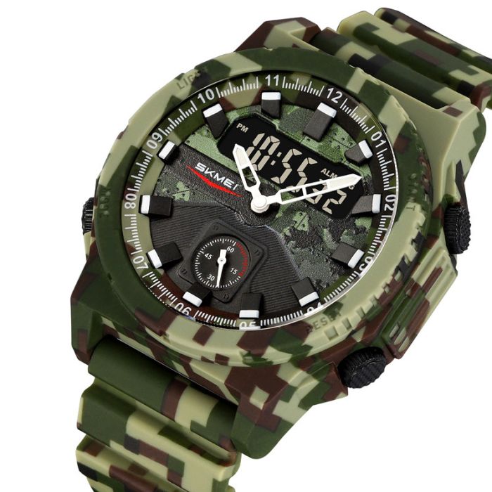 Годинники наручні 2355CMGN SKMEI, CAMO GREEN